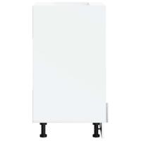 Ovenkast Kalmar bewerkt hout grijs sonoma eiken - thumbnail