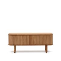 Kave Home TV-meubel 'Mailen' Essenhout, 120cm, kleur Naturel - thumbnail