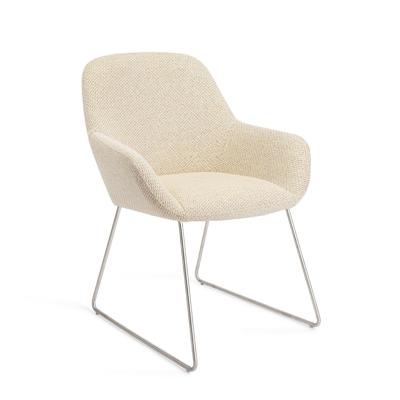 Jesper Home Kushi eetkamerstoel Trouty Tinge slide steel