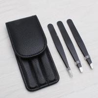 3 in 1 draagbare roestvrijstalen wenkbrauw schaar - thumbnail