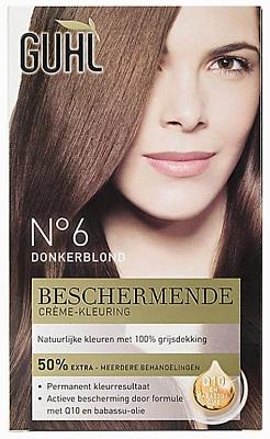 Guhl Protecture Crème-Kleuring 6 Donkerblond