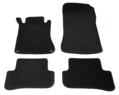 Automatten op maat - zwart velours - Mercedes C-Klasse W203 2000-2006