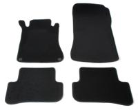 Automatten op maat - zwart velours - Mercedes C-Klasse W203 2000-2006 - thumbnail