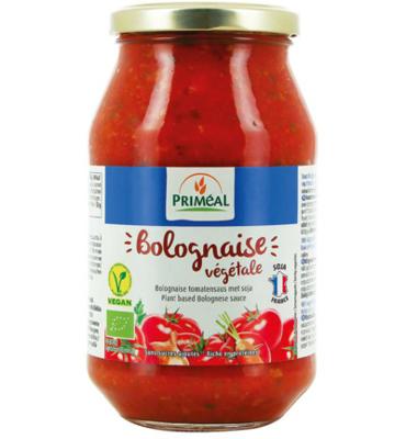 Primeal Bolognese tomatensaus vegetarisch bio 510 Gram