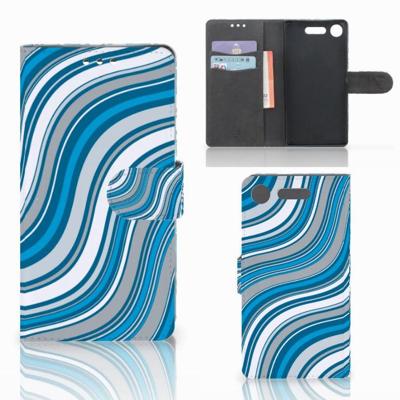 Sony Xperia XZ1 | Telefoon Hoesje | Waves Blue Sony Xperia XZ1 | Telefoon Hoesje | Waves Blue