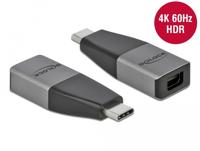 DeLOCK 64121 USB grafische adapter 4096 x 2160 Pixels Grijs - thumbnail