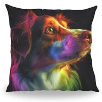 Kussen - Huisdier Portret - Kooiker 1 Color - Pillow Buddies - thumbnail