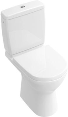 Villeroy & Boch O.novo Compact duoblokreservoir met zij en achteraansluiting wit 5788s101