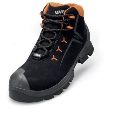 uvex 2 MACSOLE® 6529244 Hoge veiligheidsschoenen ESD S3 Schoenmaat (EU): 44 Zwart, Rood 1 paar