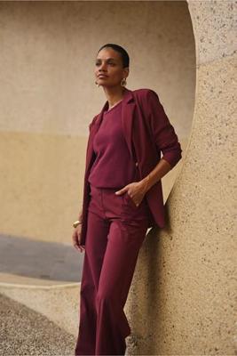 Felica soft pullover - bordeaux - 13137