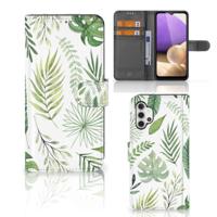 Samsung Galaxy A32 4G Hoesje Leaves - thumbnail