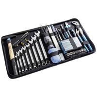 HAZET Lederen tas voor gereedschap | met assortiment 1520/64 | 1/4 inch (6,3 mm) zeskant massief, 1/4 inch (6,3 mm) vierkant hol| 64-delig | 3-19 | - thumbnail