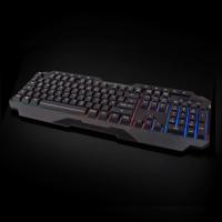 Bedraad Gaming Toetsenbord | USB Type-A | Membrane Toetsen | LED | QWERTZ | Duits | Lengte stroomkabel: 1.30 m | Multimedia - thumbnail