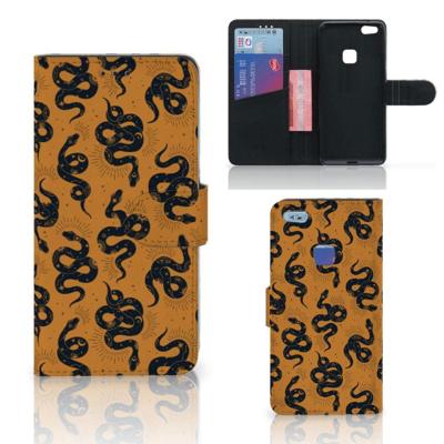 Telefoonhoesje | Met pasjeshouder | voor Huawei P10 Lite Snakes Telefoonhoesje | Met pasjeshouder | voor Huawei P10 Lite Snakes