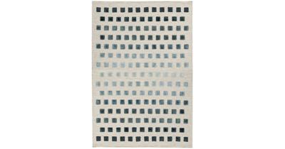 Vloerkleed Theo - Silvery Squares