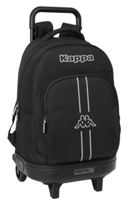 Schoolrugzak Kappa Dark Zwart 33 x 45 x 22 cm Schoolrugzak Kappa Dark Zwart 33 x 45 x 22 cm