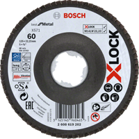 Bosch Accessories 2608619202 Lamellenschuurschijf Diameter 125 mm Boordiameter 22.23 mm 1 stuk(s) - thumbnail
