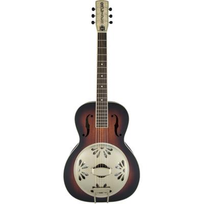 Gretsch G9241 Alligator Biscuit Round-Neck elektrisch-akoestische resonatorgitaar
