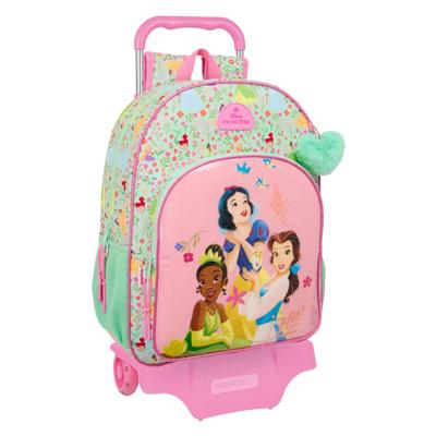 Schoolrugzak Disney Princess Bloom Groen Roze 33 x 42 x 14 cm