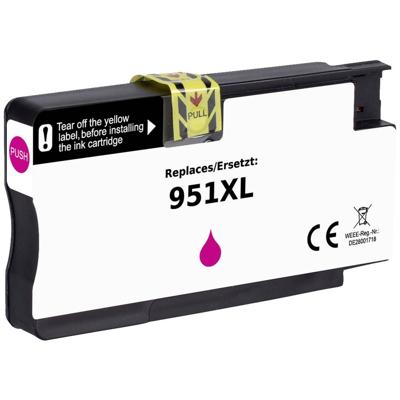 Renkforce Inktcartridge vervangt HP 951XL, CN047AE Compatibel Magenta RF-5718858 Renkforce Inktcartridge vervangt HP 951XL, CN047AE Compatibel Magenta RF-5718858