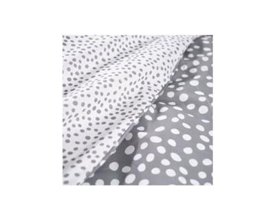 TODAY bedset - dekbedovertrek 140x200 + 2 kussenslopen 63x63 - 1 persoon - FUNNY2.6 - Grijs