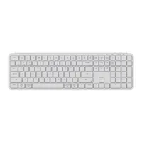 Keychron B6 Pro Ultra-Slim toetsenbord wit - thumbnail