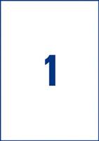 Etiket Avery DP001 210x297 wit 100 etiketten | 5 stuks - thumbnail