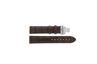 Horlogeband Tissot T604047475 Leder/Kunststof Bruin 19mm - thumbnail