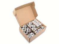 Quadrios 2102CA113 Wartel assortiment PA66 Wit 60 stuk(s) - thumbnail