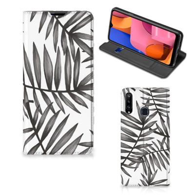Samsung Galaxy A20s Smart Cover Leaves Grey Samsung Galaxy A20s Smart Cover Leaves Grey