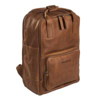 Chesterfield Bags Leren Laptop Rugzak Belford Cognac - thumbnail
