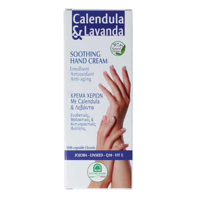 Natura House Calendula lavendel handcreme 75 Milliliter