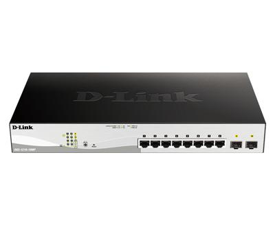 D-Link DGS-1210-10MP/E Netwerk switch RJ45/SFP 8 + 2 poorten 20 GBit/s PoE-functie D-Link DGS-1210-10MP/E Netwerk switch RJ45/SFP 8 + 2 poorten 20 GBit/s PoE-functie