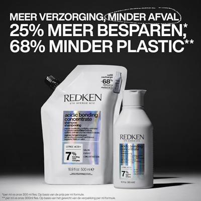 Redken Haircare Acidic Bonding Concentrate Shampoo Refill Pouch 500ml