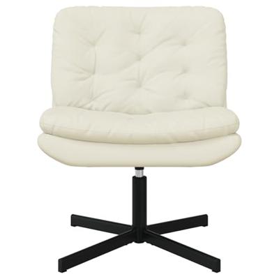 Draaibare Relaxstoel met kussen Anders Crme 63 x 75 x 76 cm Fluweel - thumbnail