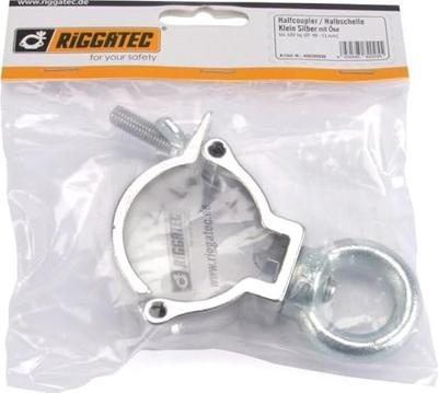 Riggatec Halfcoupler Small zilver 48-51mm met oog max. 100kg