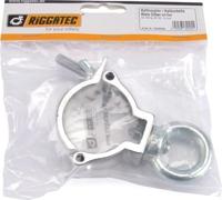 Riggatec Halfcoupler Small zilver 48-51mm met oog max. 100kg - thumbnail