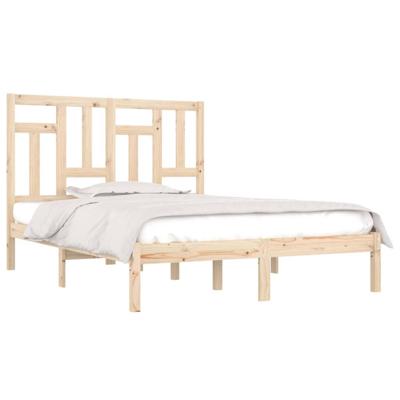 Bedframe massief hout 120x190 cm