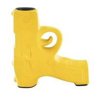 Housevitamin kaarsenhouder geel 12 cm | 6 stuks - thumbnail