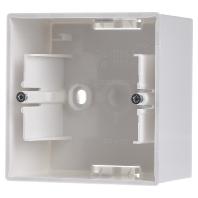 Busch-Jaeger 1701-914 Opbouwbehuizing Accessoire 1-voudig Busch-balance SI Alpine-wit 1 stuk(s)
