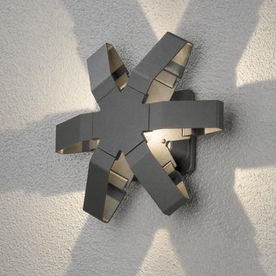 Wandlamp Pescara flush PowerLED antraciet 7977-370