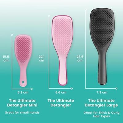 Tangle Teezer Straight - Curly Detangler Orange 1St