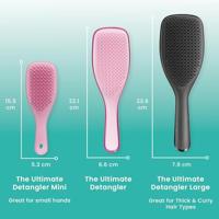 Tangle Teezer Straight - Curly Detangler Orange 1St - thumbnail