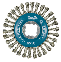 Makita Accessoires Rondborstel 115mm X-LOCK rvs - D-73368 D-73368 - thumbnail
