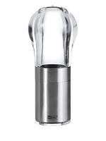 AdHoc Peper of Zoutmolen Eddi - Geborsteld - Rvs/Acrilaat - Ø 6 x 15,5 cm - Zilverkleurig - thumbnail