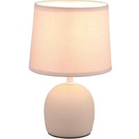 LED Tafellamp Keramiek - Stijlvol Mat Crème - E14 Fitting - Modern Ontwerp - thumbnail