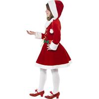 Kleine Miss Santa kostuum elite - thumbnail