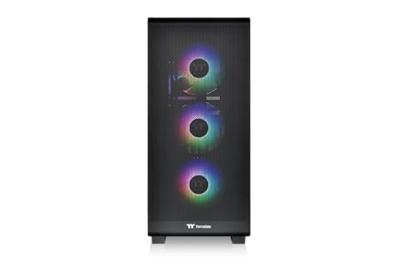 Thermaltake S250 TG ARGB Black Midi-tower PC-behuizing Zwart