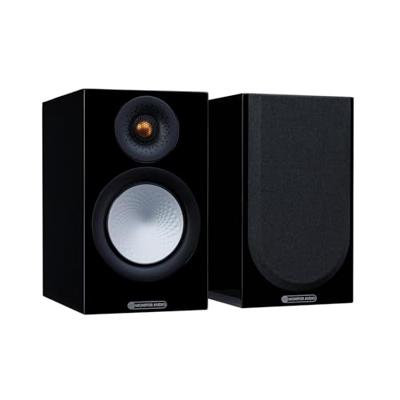 Monitor Audio: Silver 50 7G Boekenplank Speakers - 2 stuks - Black Oak