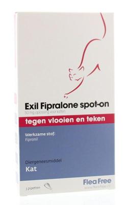 Flea Free Spot-On Kat 3 pipetten